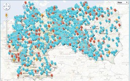 Interaktywna mapa polsko-niemiecka