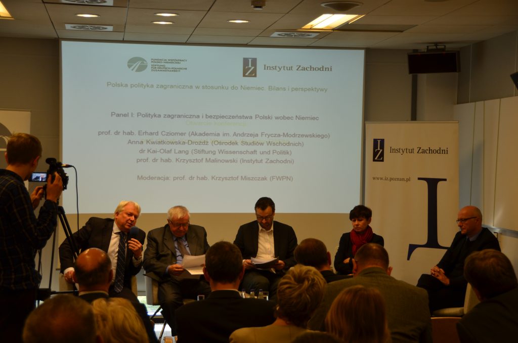 Polnische Außenpolitik gegenüber Deutschland – Konferenz der SdpZ und des Instytut Zachodni