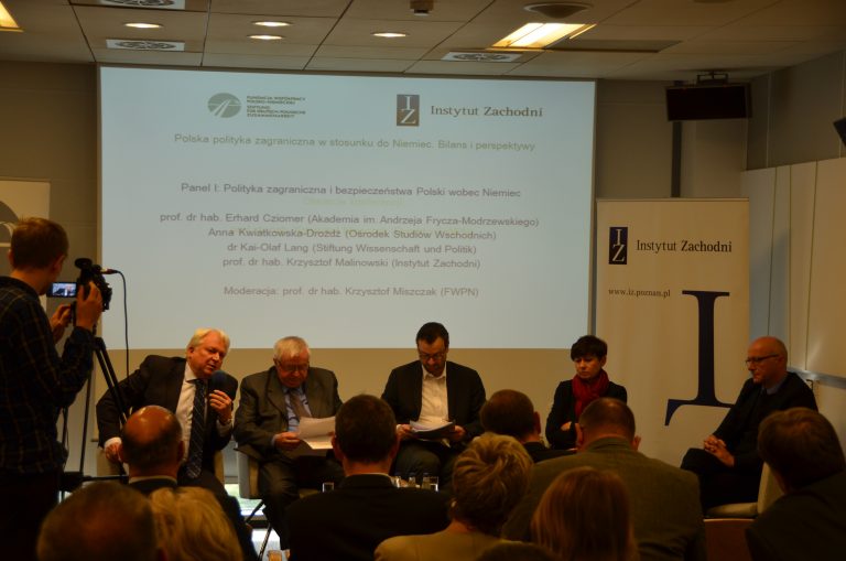 Polnische Außenpolitik gegenüber Deutschland – Konferenz der SdpZ und des Instytut Zachodni