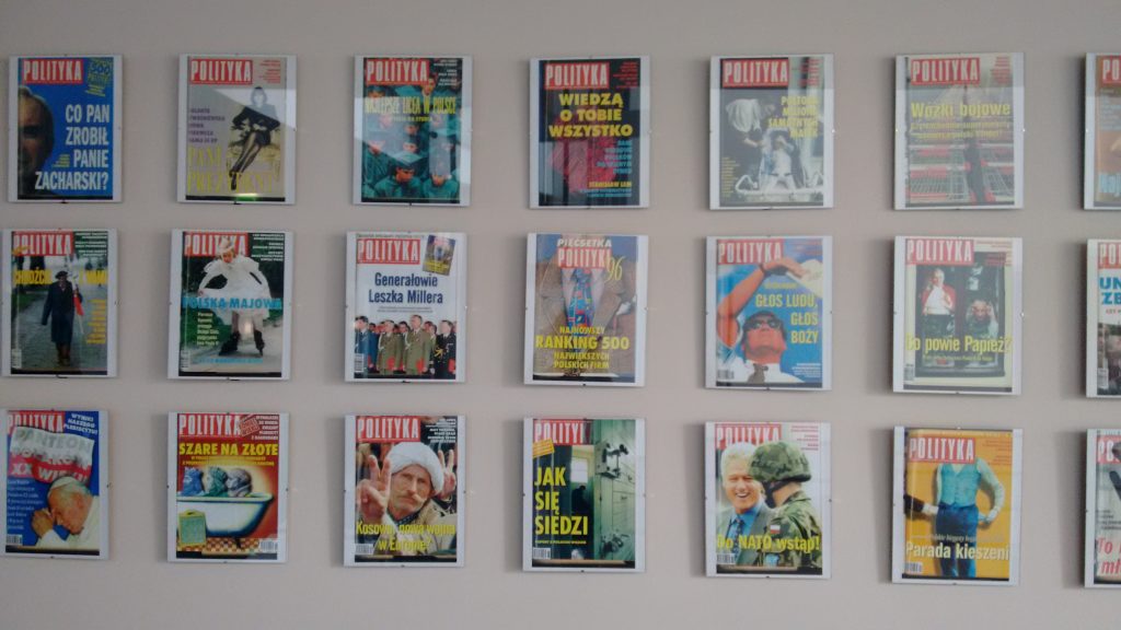 Workshop zur Interviewführung, 22-23.01.2016, Besuch bei der POLITYKA, Fot. A. Oszust