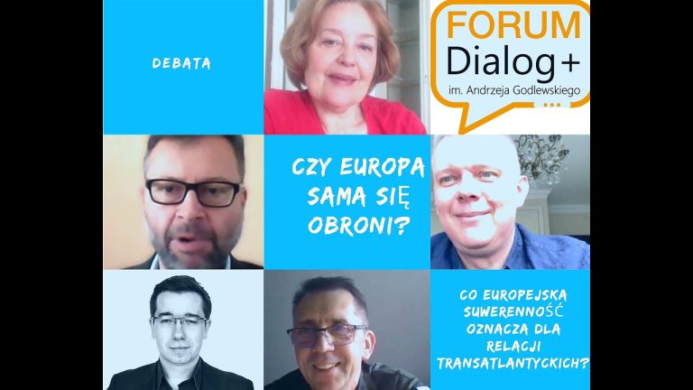 Debata: Czy Europa sama się obroni? Co europejska suwerenność oznacza dla relacji transatlantyckich?