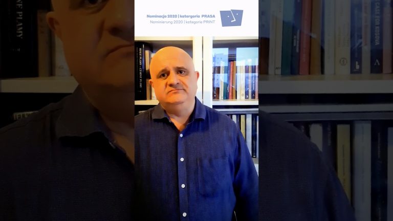 Jerzy Haszczyński nominowany do Polsko-Niemieckiej Nagrody Dziennikarskiej2020!