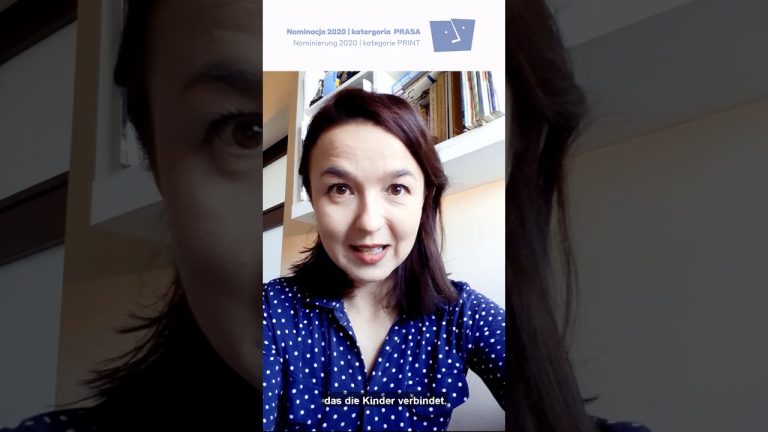 Joanna Cieśla nominowana do Polsko-Niemieckiej Nagrody Dziennikarskiej 2020!