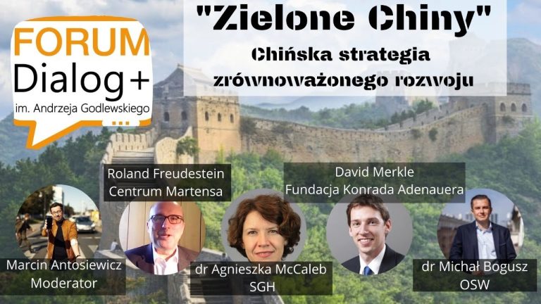 Debata Forum Dialog Plus: „Zielone Chiny”. Jaka jest chińska strategia zrównoważonego rozwoju?