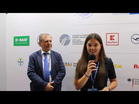 Wywiad z Corneliusem Ochmannem w studio Economic Forum of Young Leaders w Karpaczu 2023