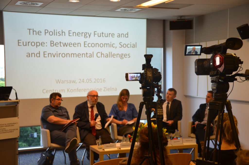 24.05.16: The Polish Energy Future and Europe: Economic, Social and Environmental Challenges