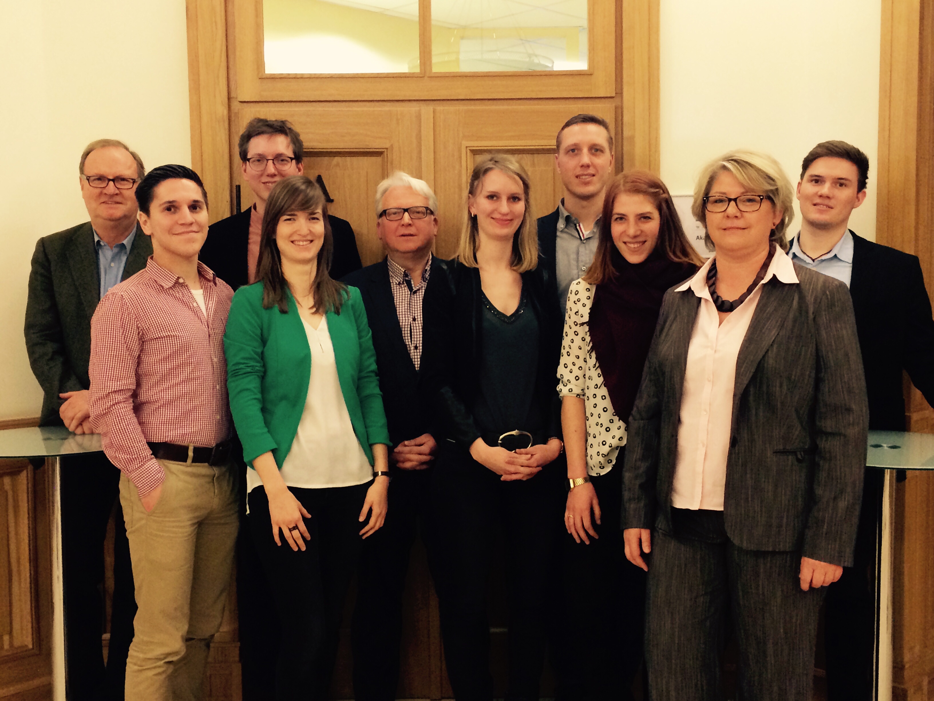 Besuch der MDR-Volontäre im Warschauer SdpZ-Büro