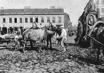 Ausstellung über die ul. Zielna in Warschau