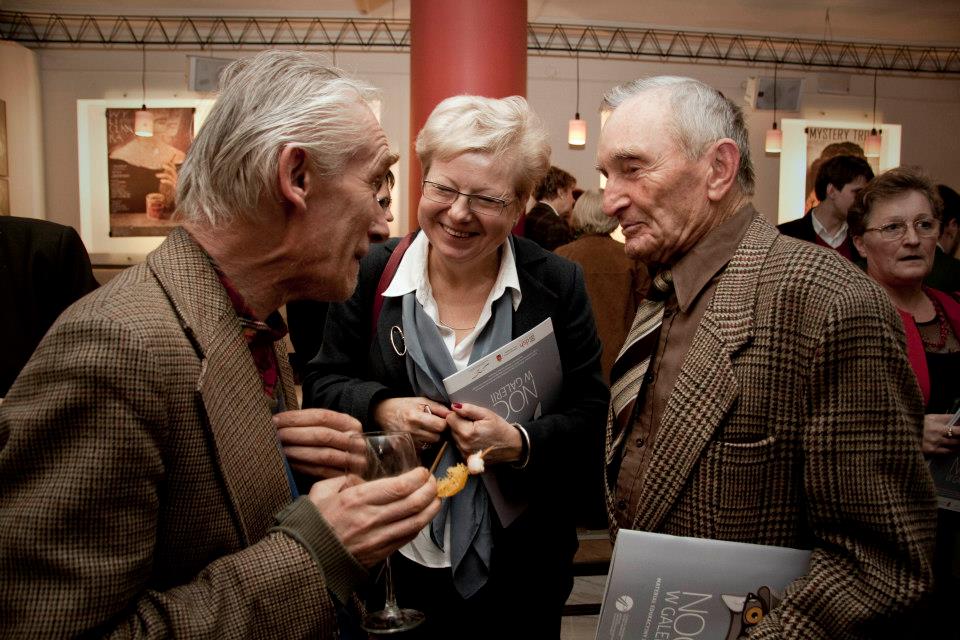 „Eine Nacht in der Galerie“ in Berlin und Warschau