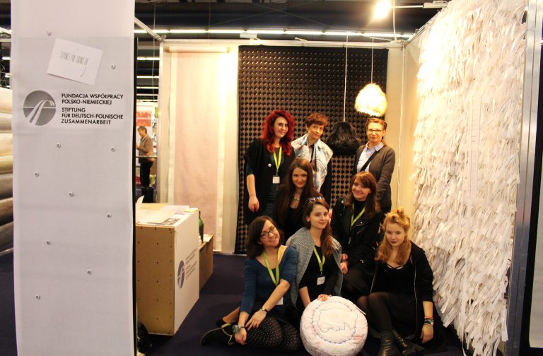 Targi Heimtextil 2015 we Frankfurcie nad Menem – studenci Wydziału Tkaniny i Ubioru łódzkiej ASP