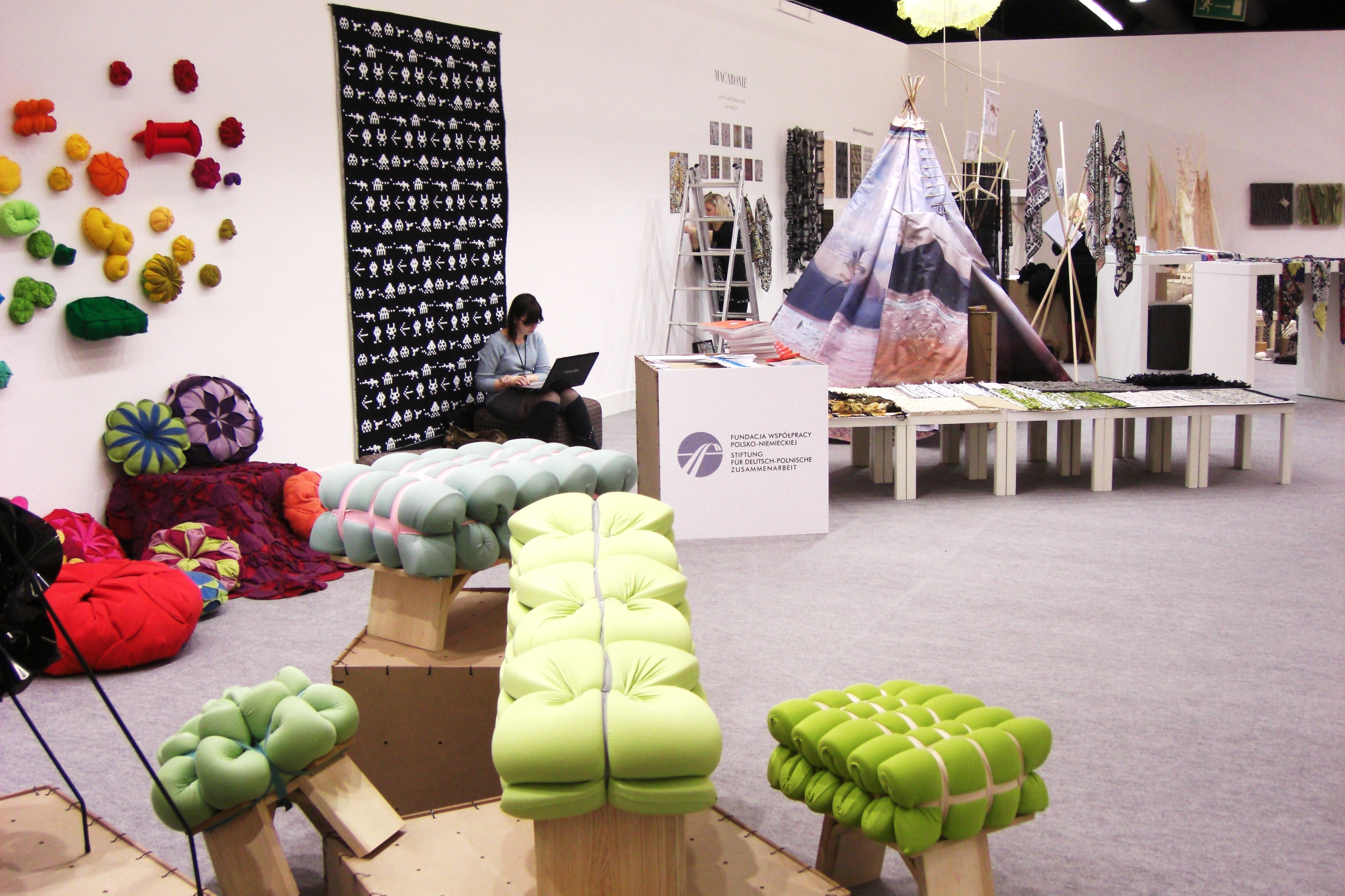 Campus@Heimtextil – ASP in Łódź + „Rooms for free“, Frankfurt am Main 2013