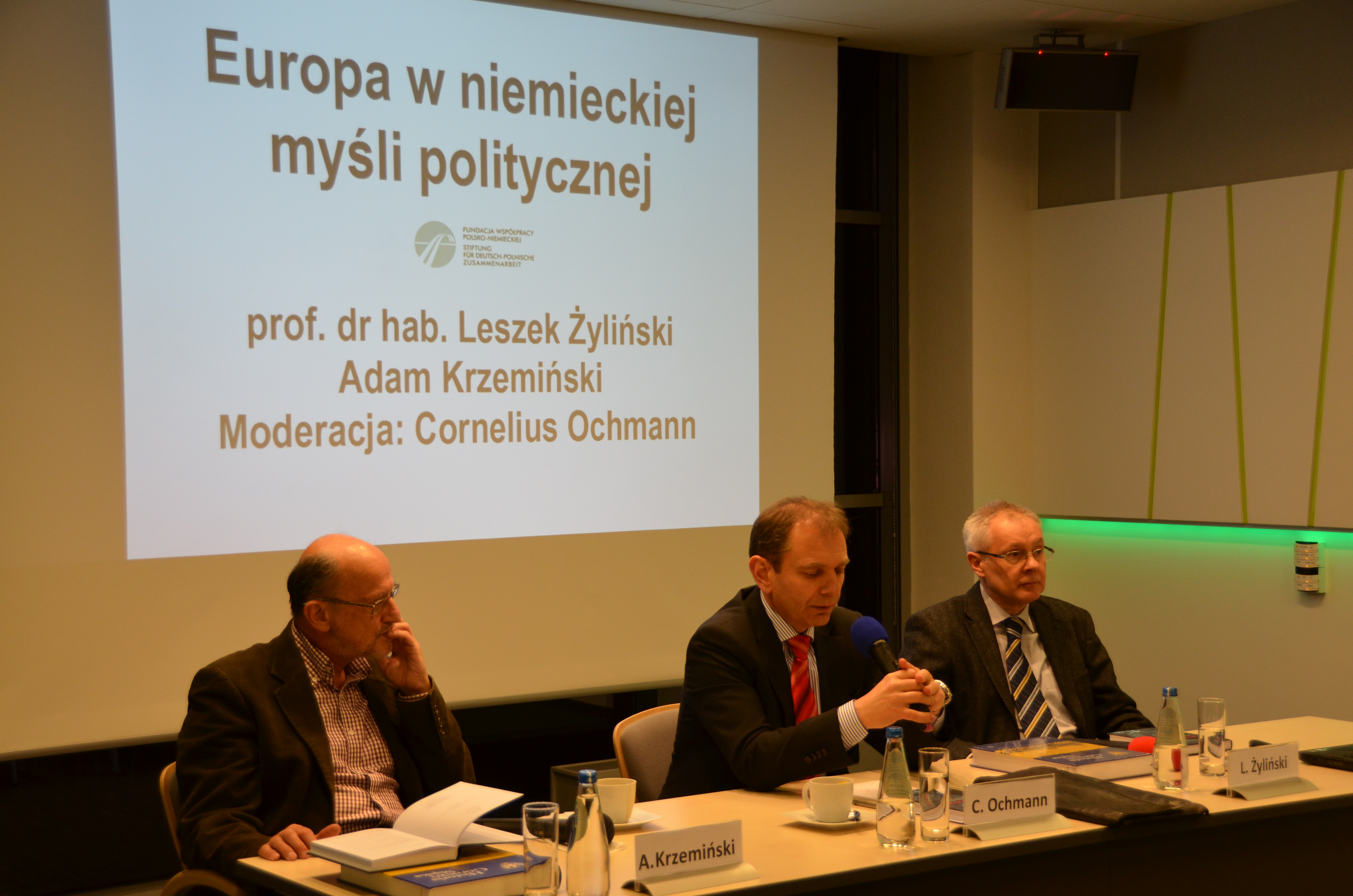 Europa im politischen Denken Deutschlands – Debatte und Buchpräsentation, 16.01.2014