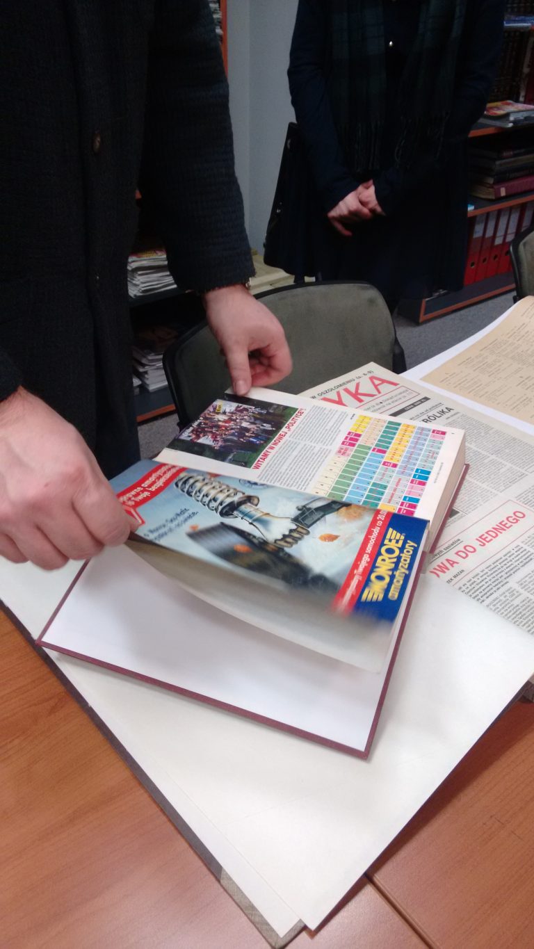 II warsztat Młodej Redakcji dot. prowadzenia wywiadu, wizyta w POLITYCE. Fot. A. Oszust