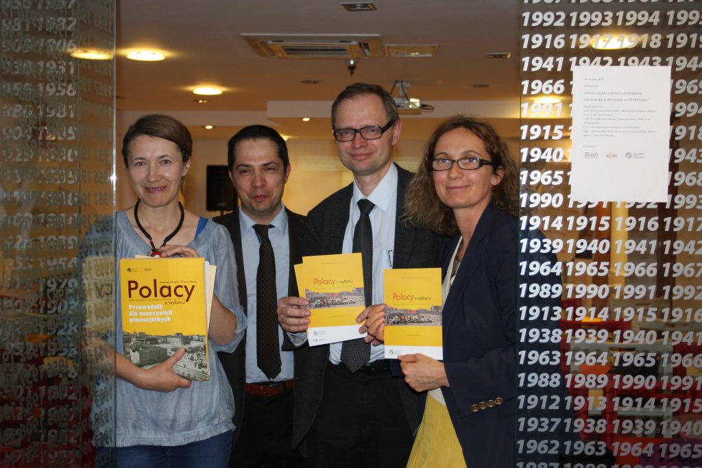 10 czerwca seminarium dla nauczycieli „Polacy z wyboru”, DSH, Warszawa