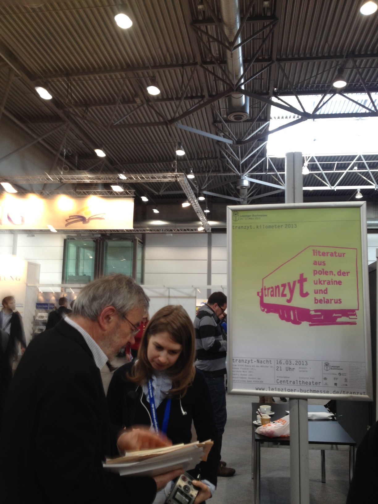 Leipziger Buchmesse 2013. Programm „tranzyt. literatur aus Polen, der Ukraine und Belarus“