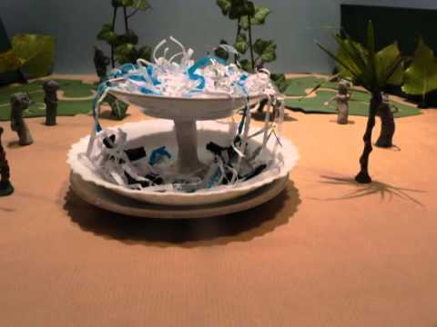 Animation „Oś Saska“ (Polnisch) im Rahmen des Projektes „Eine Nacht in der Galerie“